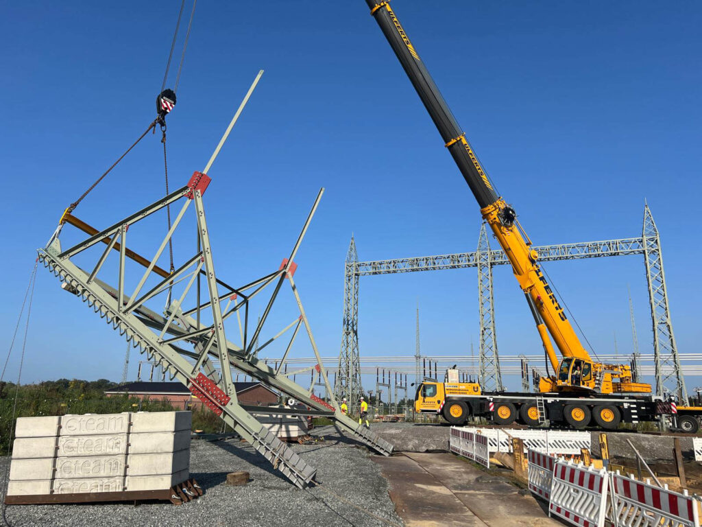 Tiefbau- und Fundamentarbeiten für Energieanlagen