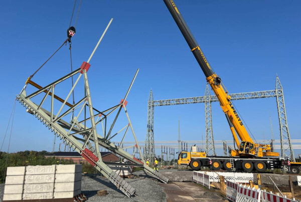 Tiefbau- und Fundamentarbeiten für Energieanlagen